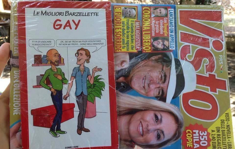 Visto: "Le migliori barzellette gay" in edicola FOTO