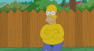 Anche Homer Simpson fa l'Ice Bucket Challenge 