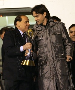 Milan-Juventus, rossoneri da scudetto? Silvio Berlusconi carica Filippo Inzaghi