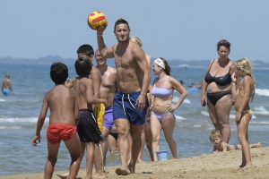 Cristian Totti, debutto in giallorosso per l'erede del Capitano