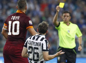 Juve-Roma. Francesco Totti attacca arbitro Rocchi: "Vincono così da anni"