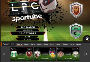 Ascoli-Gubbio: diretta streaming su Sportube.tv, ecco come vederla