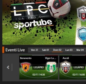 Benevento-Lamezia: diretta streaming su Sportube.tv, ecco come vederla