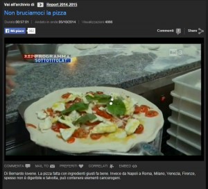 Pizza indigesta, perché? Servizio di Bernardo Iovene su Report VIDEO