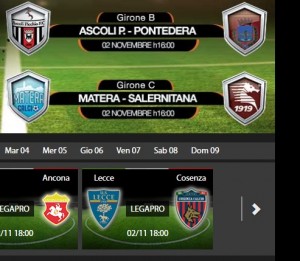 Lecce-Cosenza: diretta streaming su Sportube.tv, ecco come vederla