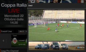 Prato-Pistoiese in diretta streaming su Sportube.tv: ecco come vederla