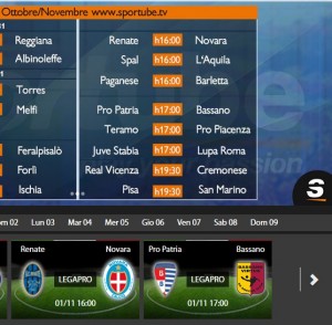 Renate-Novara: diretta streaming su Sportube.tv, ecco come vederla