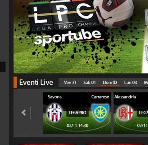Savona-Carrarese: diretta streaming su Sportube.tv, ecco come vederla