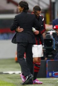 Cagliari-Milan 1-1. Zeman-Inzaghi è pari, Bonaventura salva i rossoneri