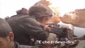 Assedio di Kobane, voci italiane in un VIDEO tra le milizie curde