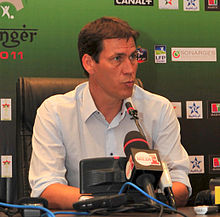 Rudi Garcia in Conferenza stampa nella Champions League 2011