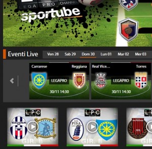 Carrarese-Reggiana: diretta streaming su Sportube.tv, ecco come vederla