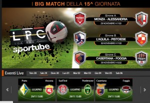 Casertana-Foggia: diretta streaming su Sportube.tv, ecco come vederla
