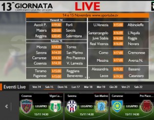 Cosenza-Lamezia: diretta streaming su Sportube.tv, ecco come vederla