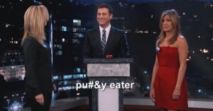 Jennifer Aniston, Lisa Kudrow: gara di parolacce al Jimmy Kimmel Live