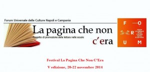 Pagina che Non C'Era: a Napoli edizione speciale dedicata alla Literary Non-Fiction