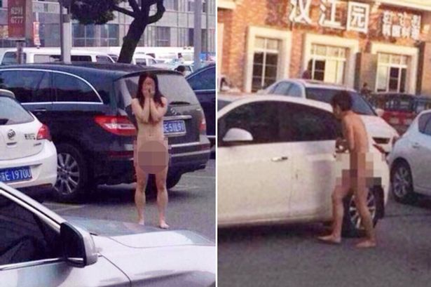 Fa sesso in auto con la gemella della moglie: lei li lascia entrambi nudi nel parcheggio