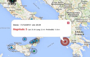 Terremoto, scossa magnitudo 5 in Grecia avvertita in Salento e Sicilia