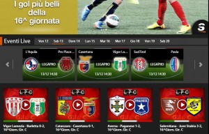 Casertana-Vigor Lamezia: diretta streaming su Sportube.tv, ecco come vederla