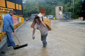 Genova, diluvio universale: 2700 mm d'acqua in due mesi, 400 frane, 7 allerta