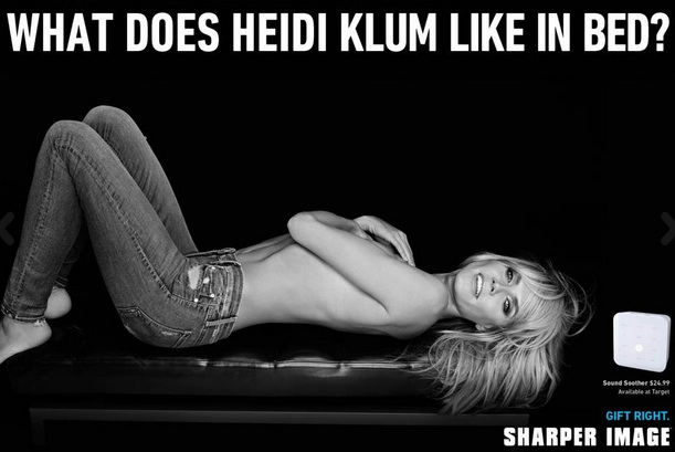 Heidi Klum troppo sexy per Las Vegas. Respinti cartelloni pubblicitari osé FOTO