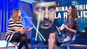 Nina Moric contro Paola Perego e Gabriella Corona a Domenica In VIDEO