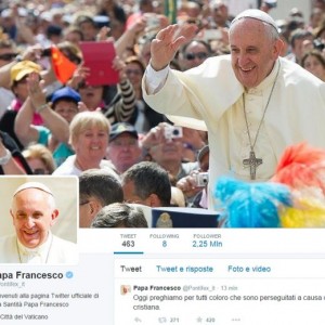 Papa Francesco: "Preghiamo per i cristiani perseguitati"