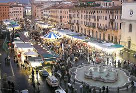 Roma, no banchi a piazza Navona. Ricatto dei Tredicine: "Boicottiamo il Natale"