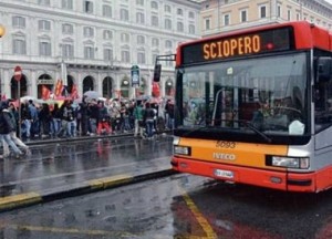 Sciopero 12 dicembre Roma, Milano: fasce di garanzia bus, metro, tram