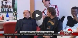 Milan, Berlusconi scatenato fa ''hip hip hurrah!'' alla squadra VIDEO