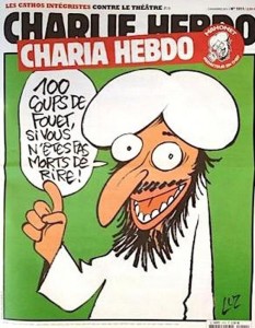 Charlie Hebdo vignette: paesi latini pubblicano, anglosassoni e Usa no