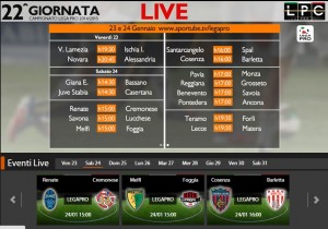 Cosenza-Barletta: diretta streaming su Sportube.tv, ecco come vederla