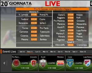 Pro Piacenza-Grosseto: diretta streaming su Sportube.tv, ecco come vederla