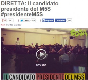Quirinarie M5S, coro di no a Prodi, voti per Bersani...