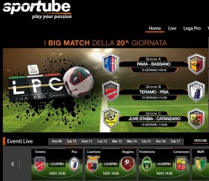 Teramo-Pisa: diretta streaming su Sportube.tv, ecco come vederla
