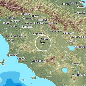 Terremoto Chianti, nuova scossa del 2.3 tra Siena, Monteroni d'Arbia e Murlo