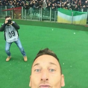 Il selfie di Francesco Totti