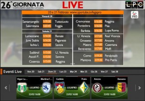Gubbio-Prato: diretta streaming su Sportube.tv, ecco come vederla