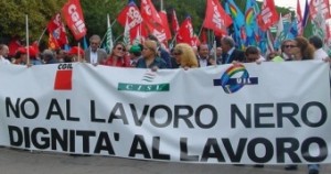 Lavoro nero:  285 mila irregolari in Sicilia, 4 i miliardi evasi