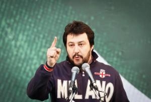 Matteo Salvini (foto Lapresse)