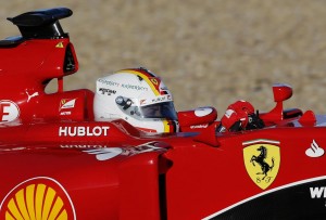 Ferrari, Vettel grande esordio a Jerez