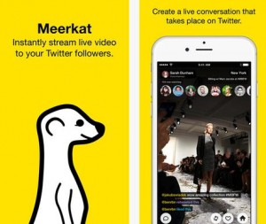 Meerkat, app per live streaming su Twitter