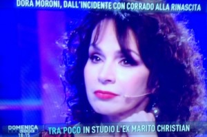 Dora Moroni a Barbara D'Urso: "Torno a cantare con mio marito Christian"