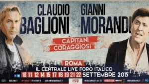 Gianni Morandi-Claudio Baglioni, concerti Roma 10-22 settembre: come acquistare biglietti