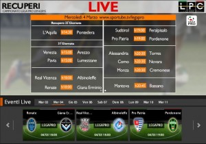 Real Vicenza-AlbinoLeffe: diretta streaming Sportube, ecco come vederla