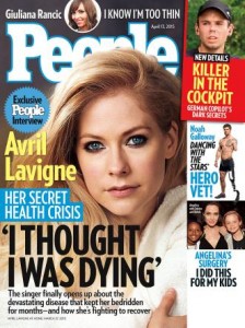 Avril Lavigne: "Ho la malattia di Lyme, ho pensato di morire"
