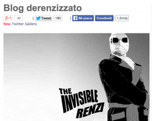 Grillo oscura Renzi: "Mai più il suo nome sul mio blog"