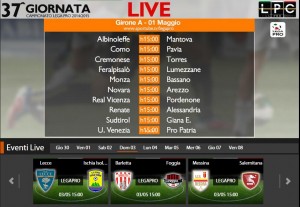 Barletta-Foggia: diretta streaming Sportube su Blitz. Formazioni e info