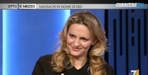 Lilly Gruber a Francesca Campana, moglie Carrai: "A casa parlate di politica?" VIDEO