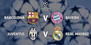 Champions League, date semifinali: Juve-Real mercoledì 6 maggio